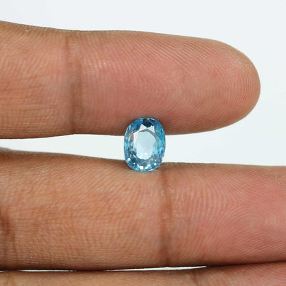 Blue Zircon 4.16 Carat