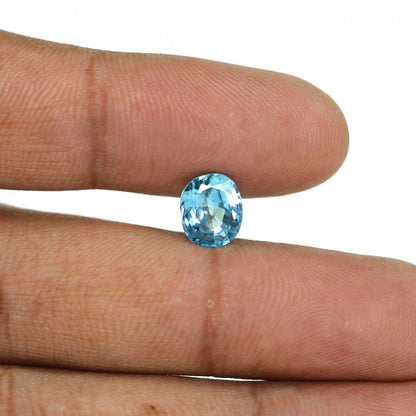 Blue Zircon 4.15 Carat