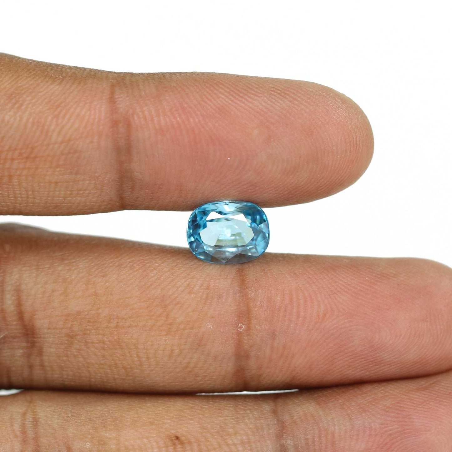 Blue Zircon 4.78 Carat