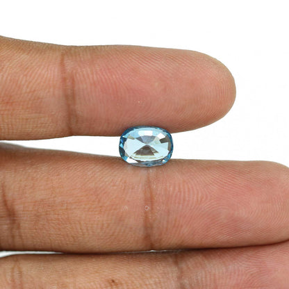 Blue Zircon 4.78 Carat