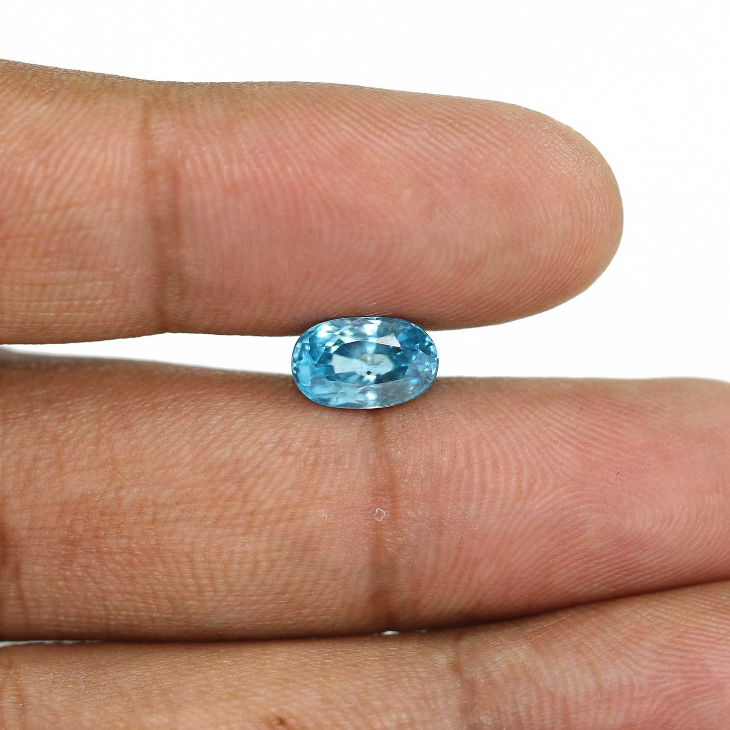Blue Zircon 4.48 Carat