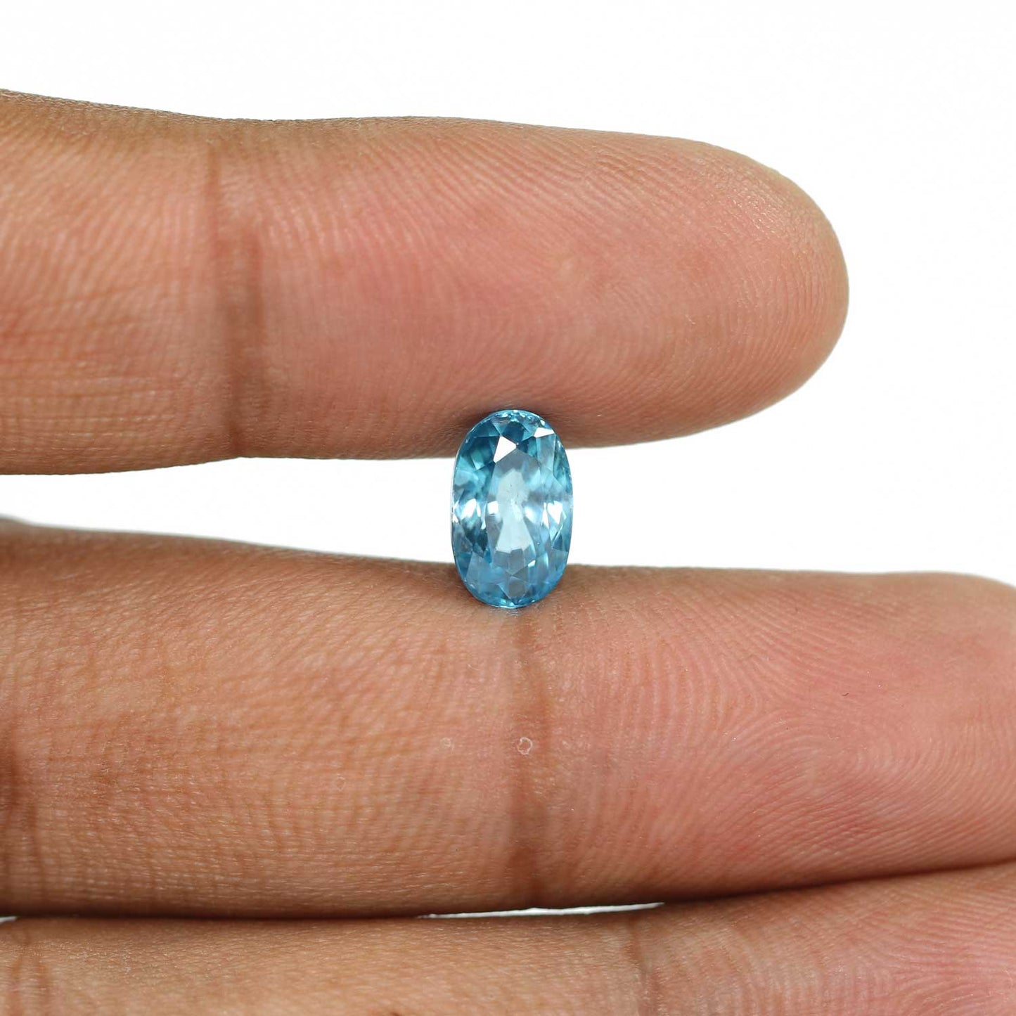 Blue Zircon 4.48 Carat