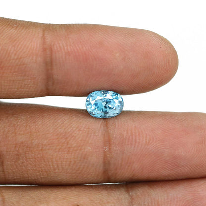 Blue Zircon 4.26 Carat