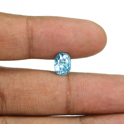Blue Zircon 4.26 Carat