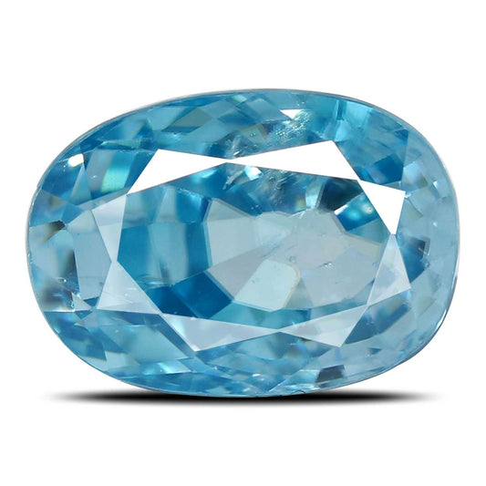 Blue Zircon 4.86 Carat
