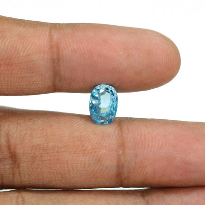 Blue Zircon 4.86 Carat