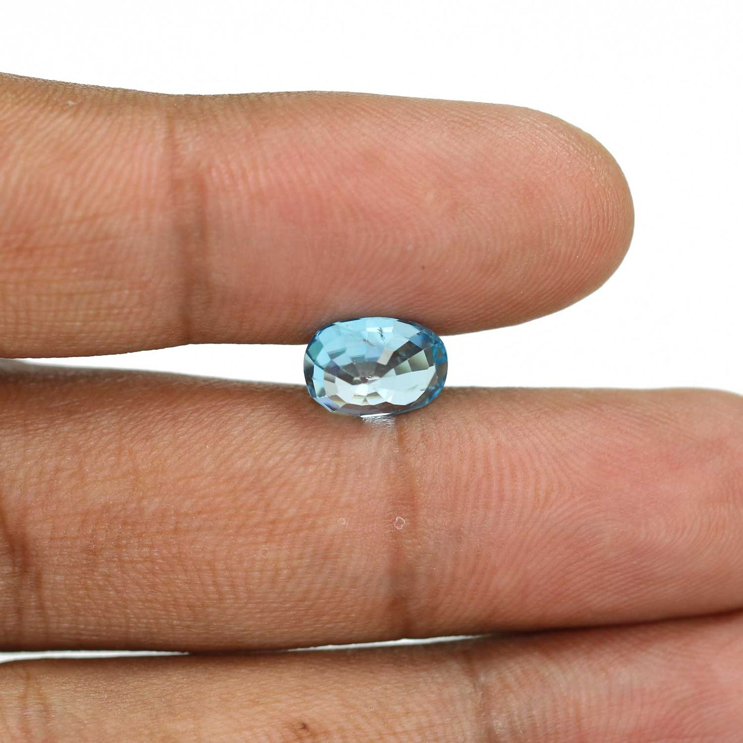 Blue Zircon 4.86 Carat