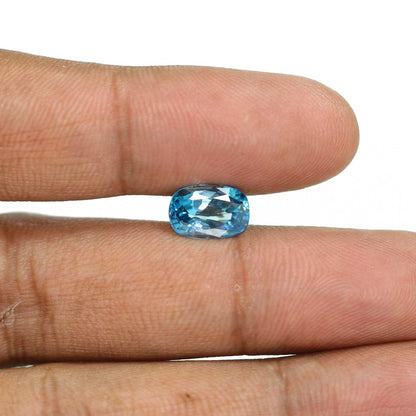 Blue Zircon 4.39 Carat