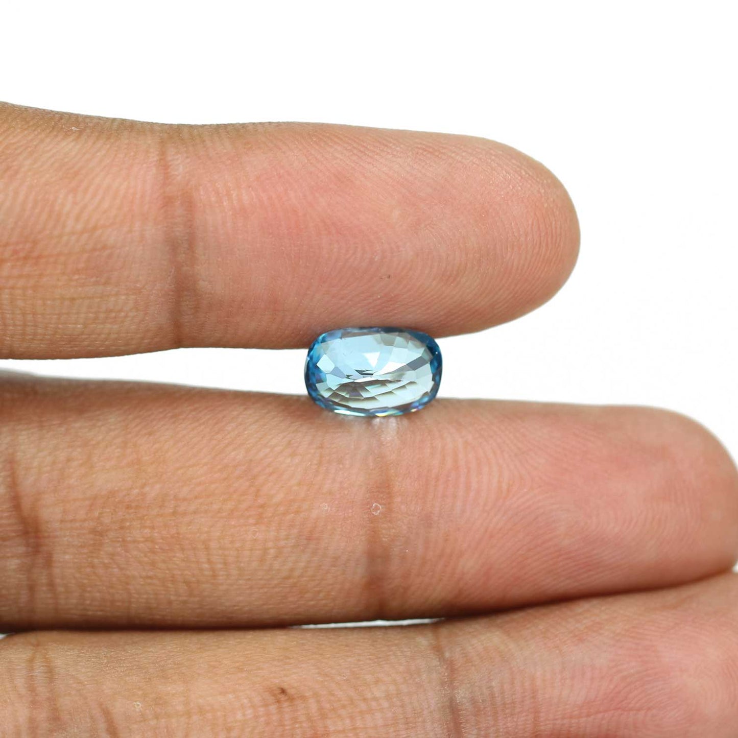 Blue Zircon 4.39 Carat