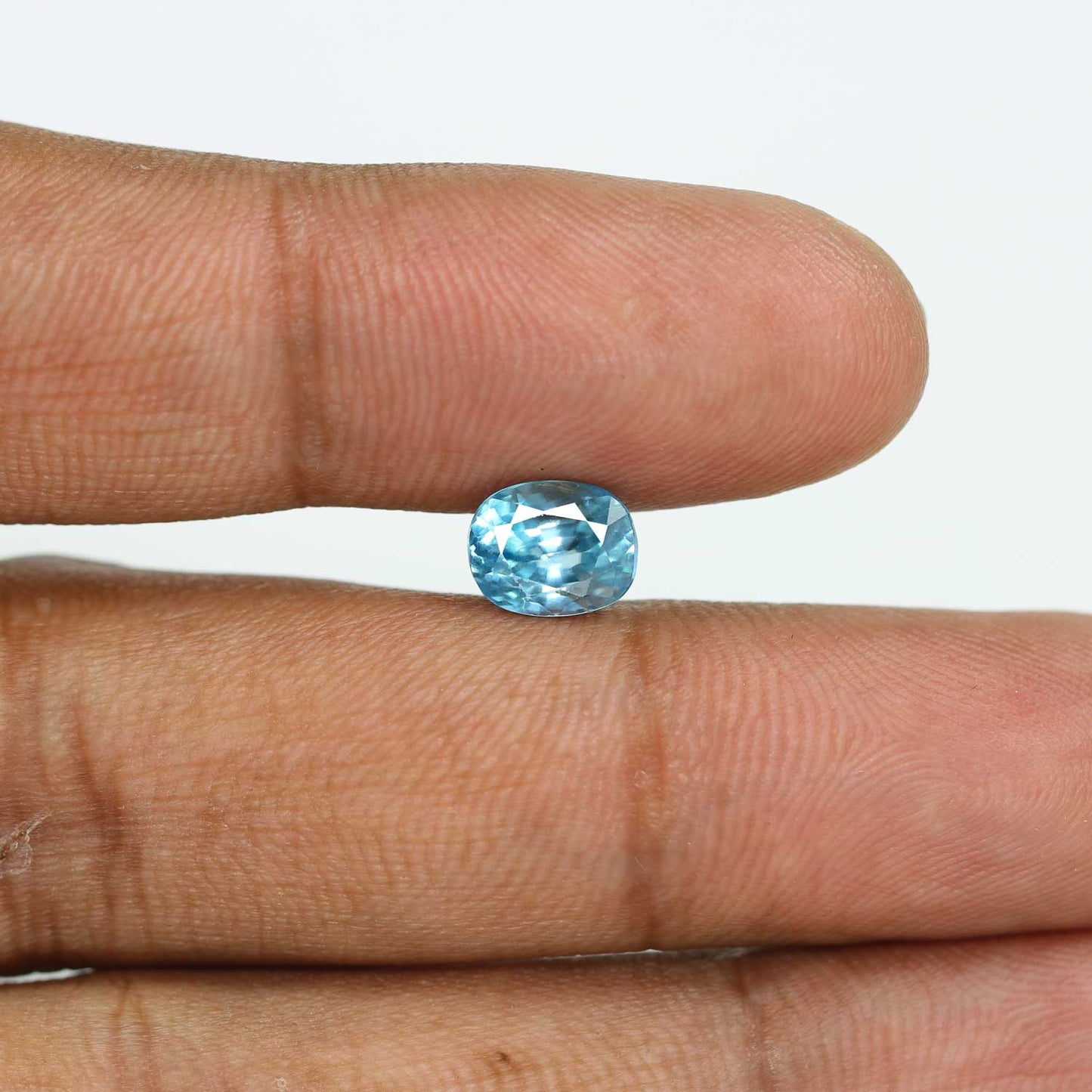 Blue Zircon 4.07 Carat