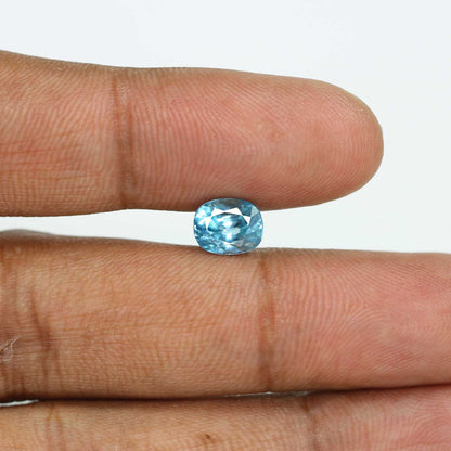 Blue Zircon 4.07 Carat