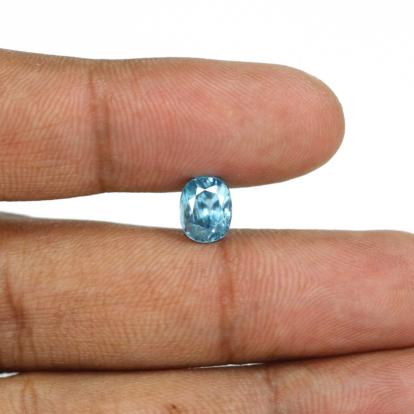 Blue Zircon 4.07 Carat