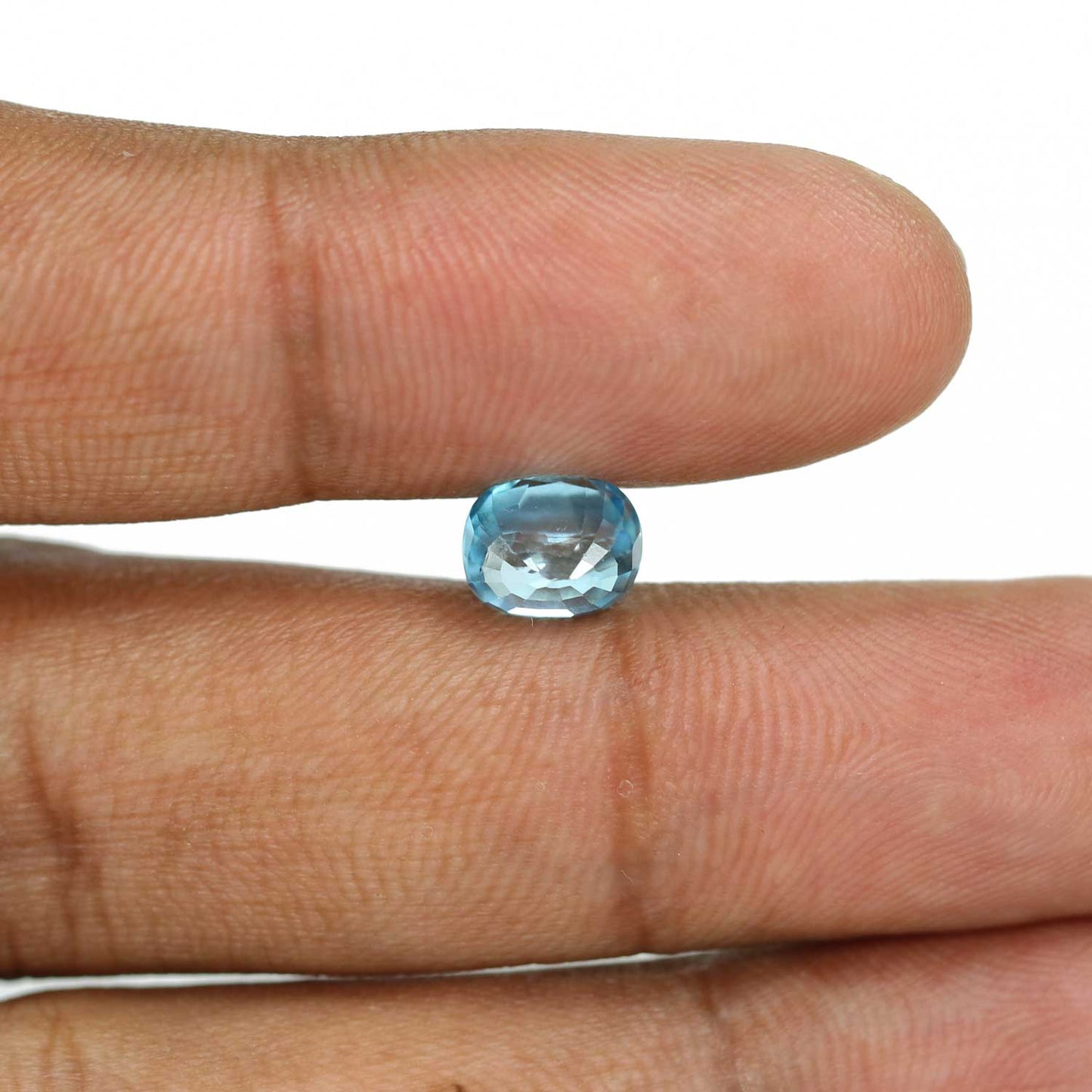 Blue Zircon 4.07 Carat