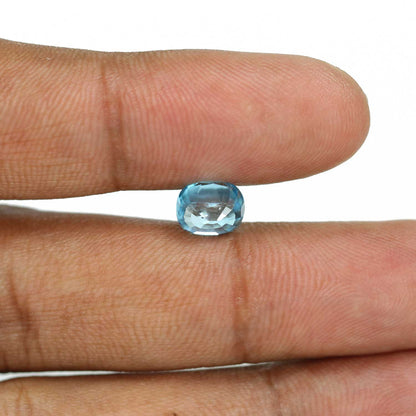 Blue Zircon 4.07 Carat