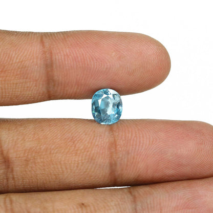 Blue Zircon 4.8 Carat
