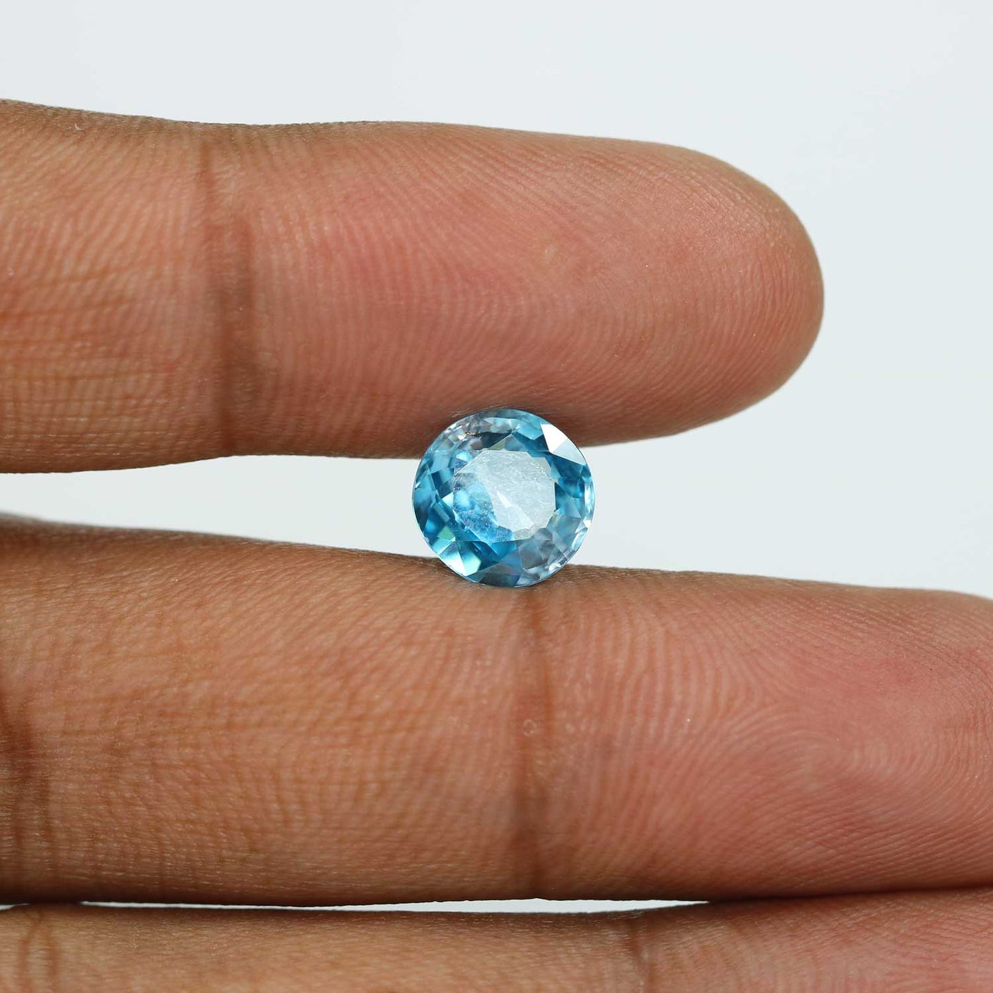 Blue Zircon 4.3 Carat