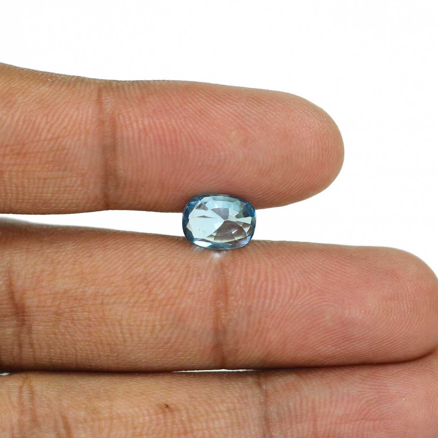 Blue Zircon 4.09 Carat