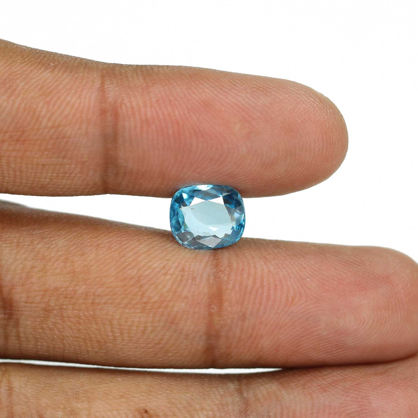 Blue Zircon 4.44 Carat
