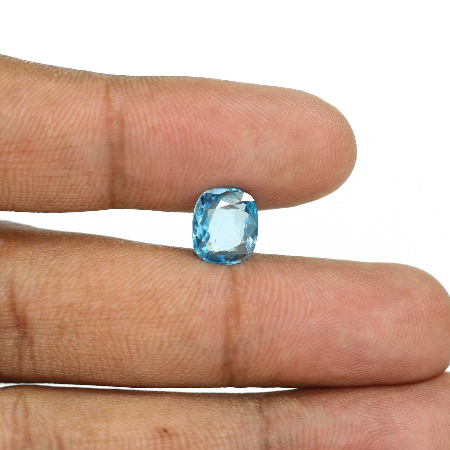 Blue Zircon 4.44 Carat