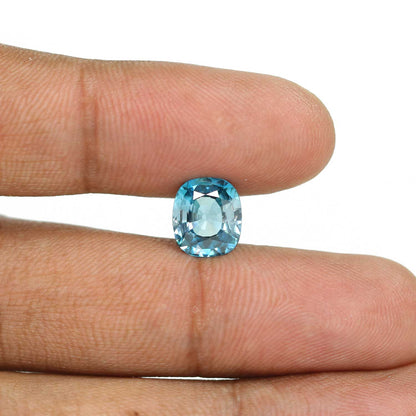 Blue Zircon 4.72 Carat
