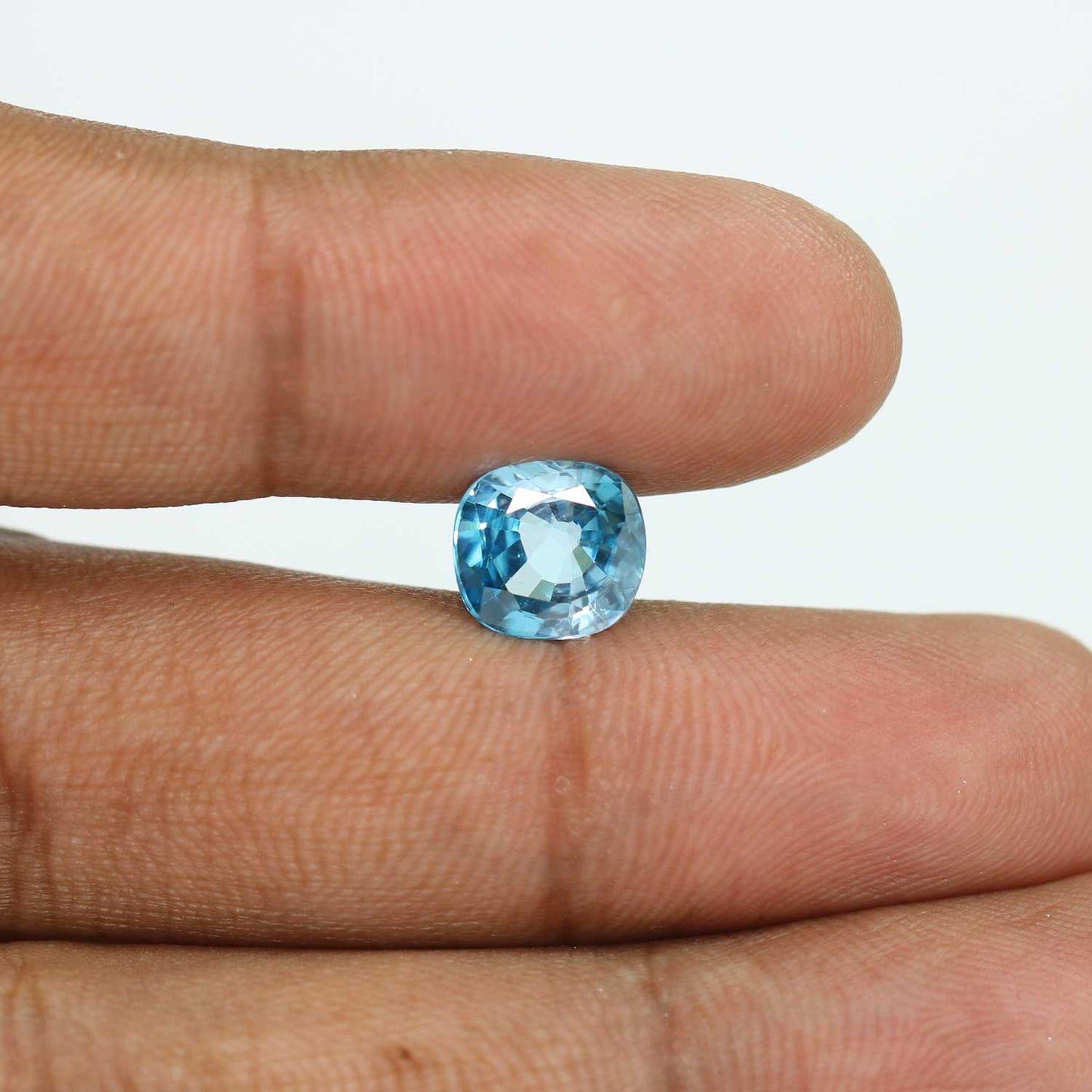 Blue Zircon 4.4 Carat