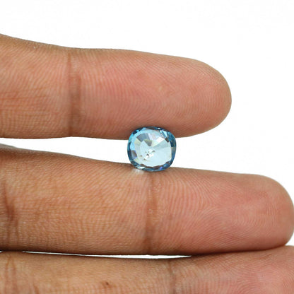 Blue Zircon 4.4 Carat