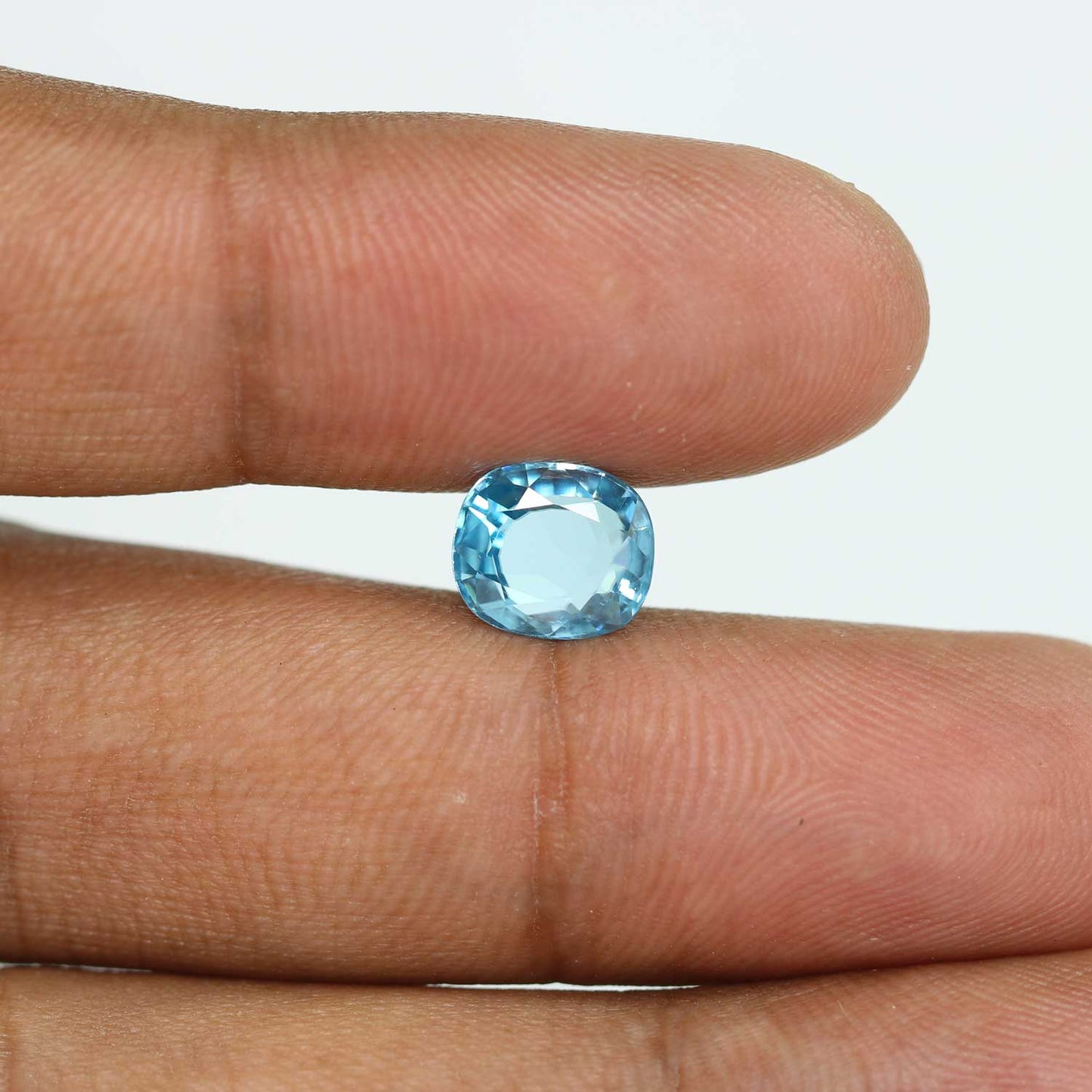 Blue Zircon 4.16 Carat