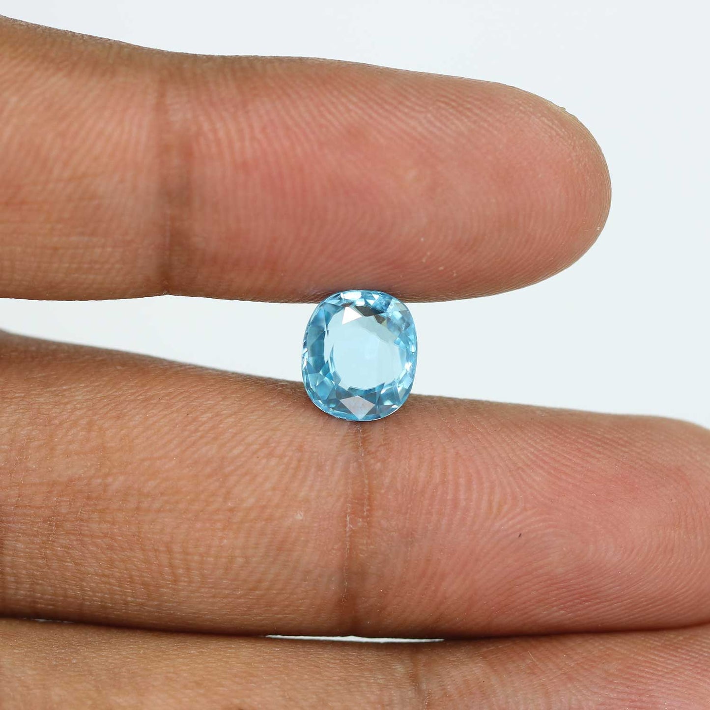 Blue Zircon 4.16 Carat