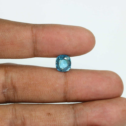 Blue Zircon 4.4 Carat