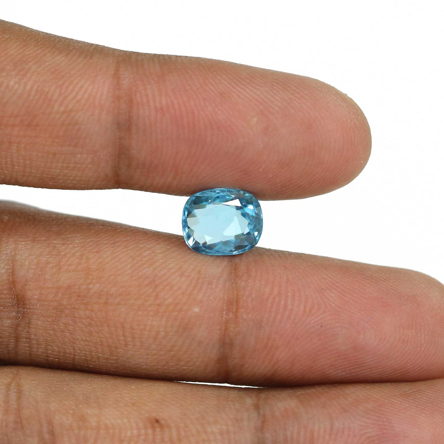 Blue Zircon 4.77 Carat