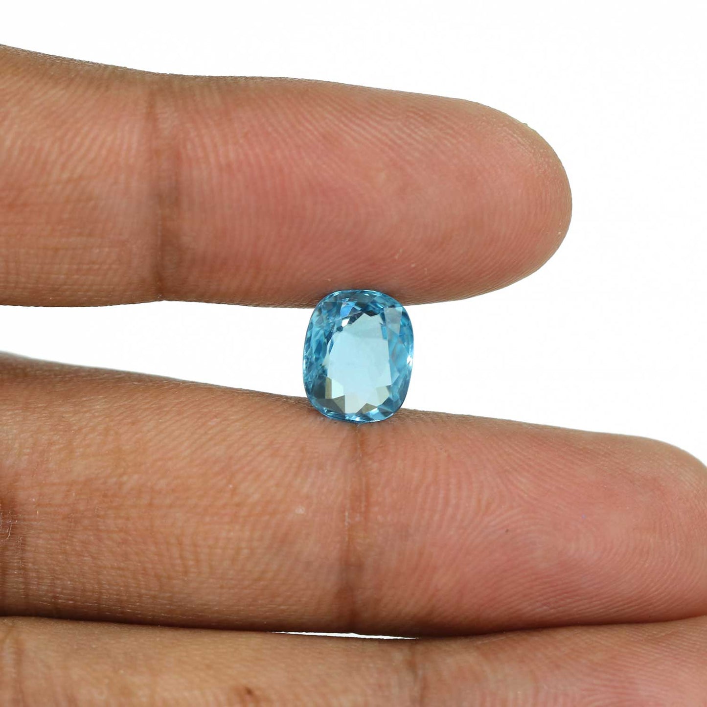 Blue Zircon 4.77 Carat