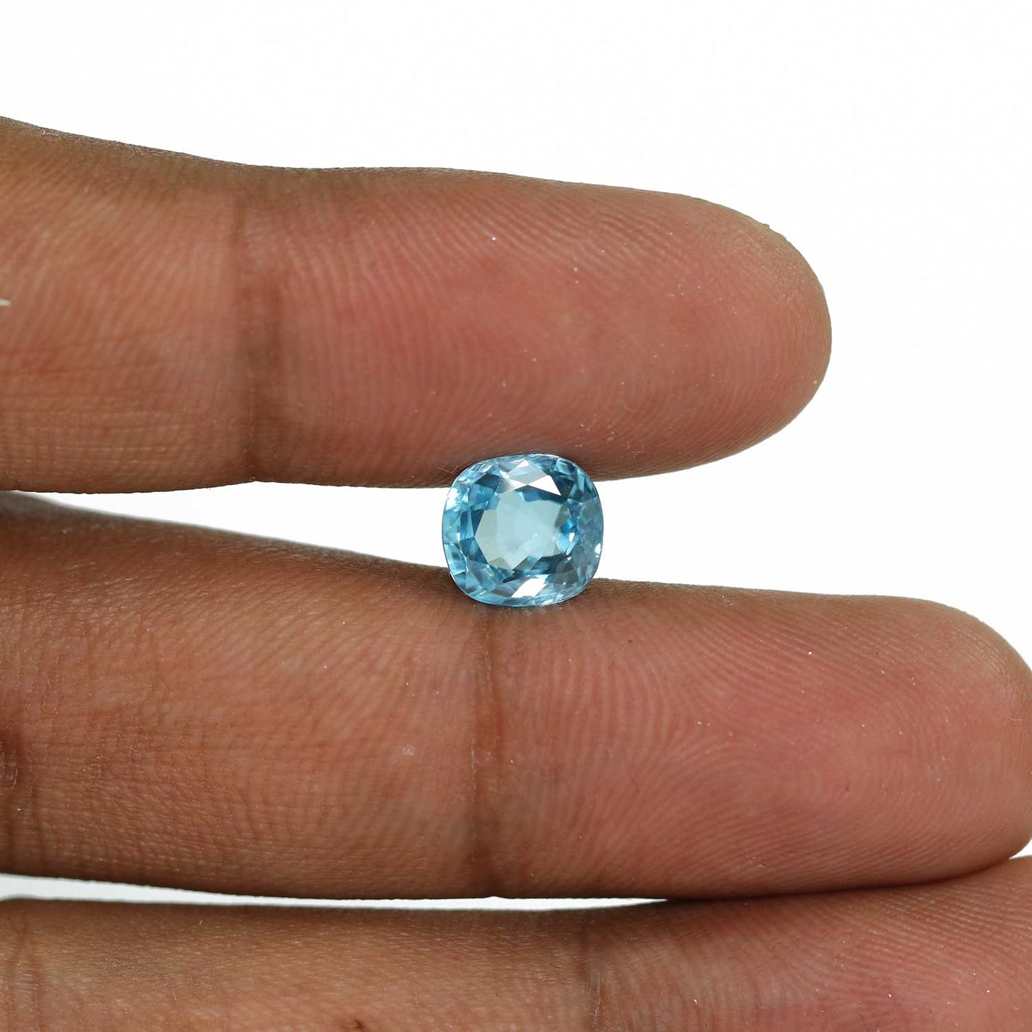 Blue Zircon 4.18 Carat
