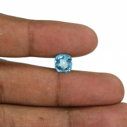 Blue Zircon 4.18 Carat