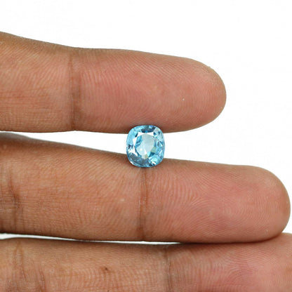 Blue Zircon 4.01 Carat