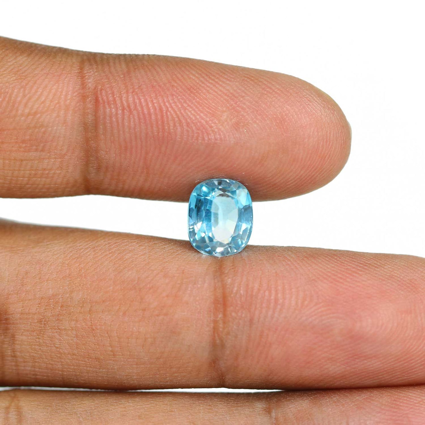 Blue Zircon 4.13 Carat