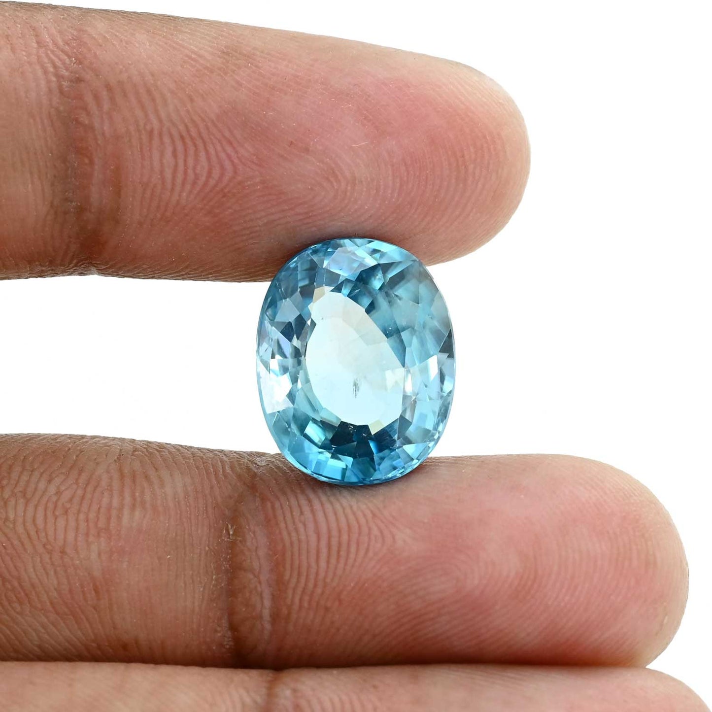 Blue Zircon 15.31 Carat