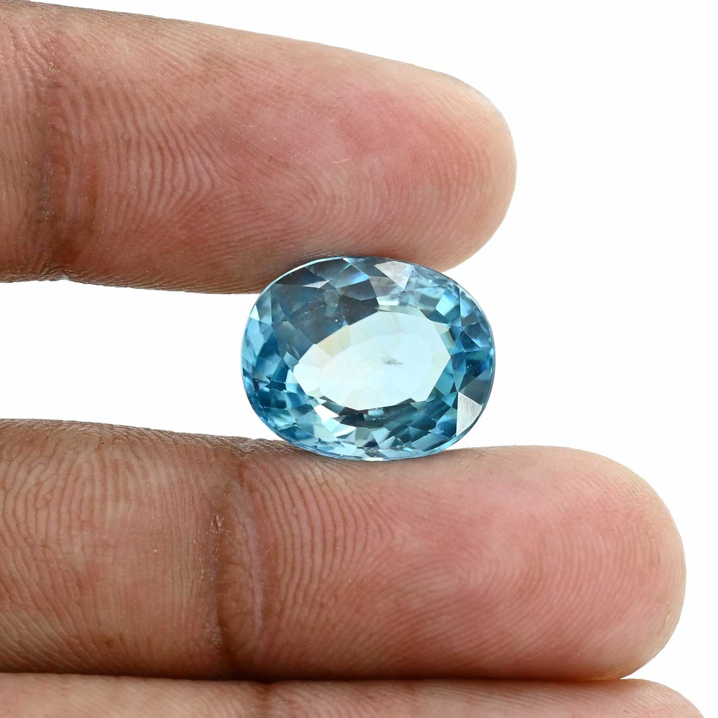 Blue Zircon 15.31 Carat
