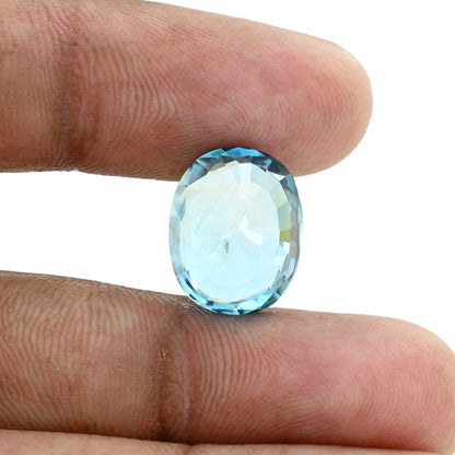Blue Zircon 15.31 Carat