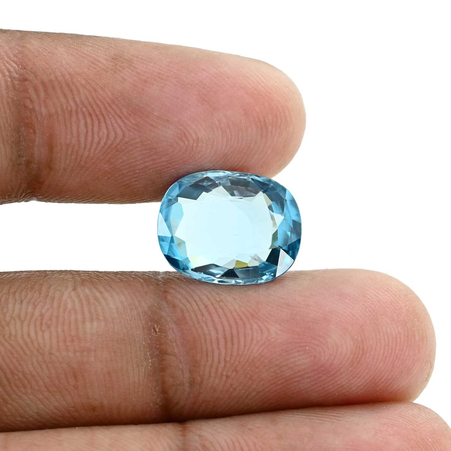 Blue Zircon 8.9 Carat