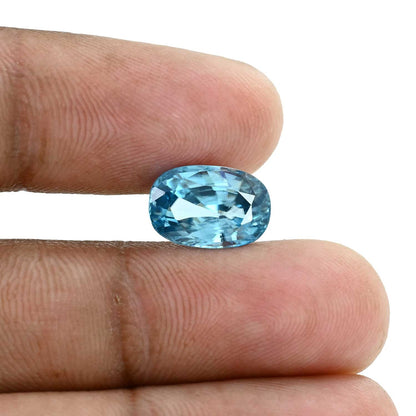 Blue Zircon 7.38 Carat