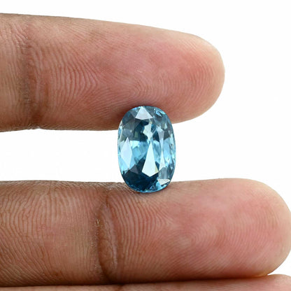Blue Zircon 7.38 Carat