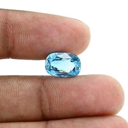 Blue Zircon 6.7 Carat