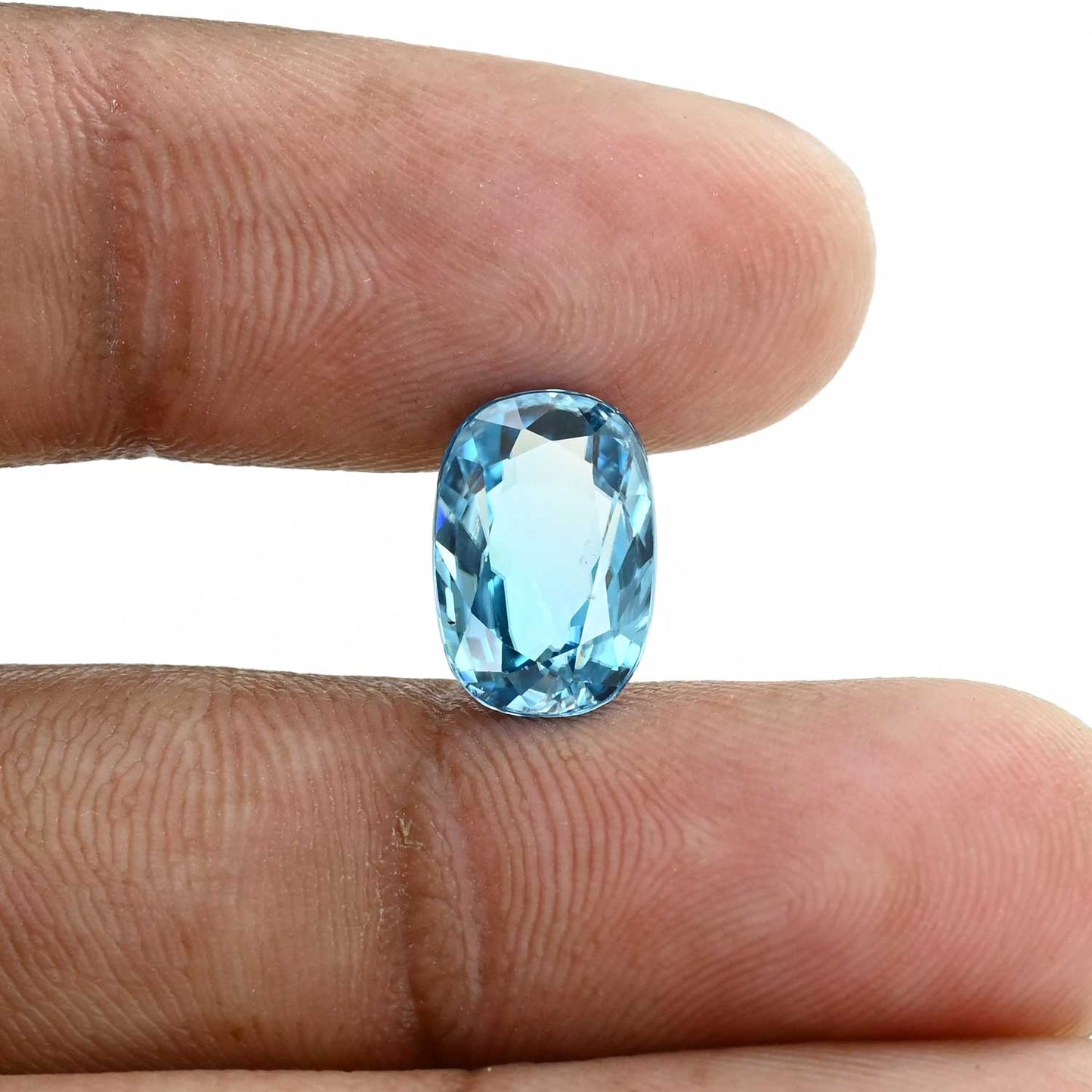 Blue Zircon 6.7 Carat