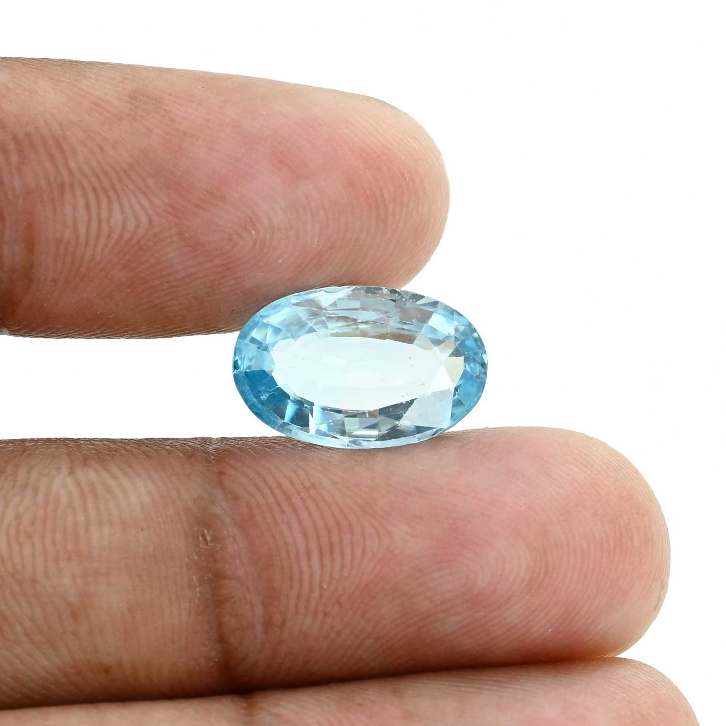 Blue Zircon 8.52 Carat