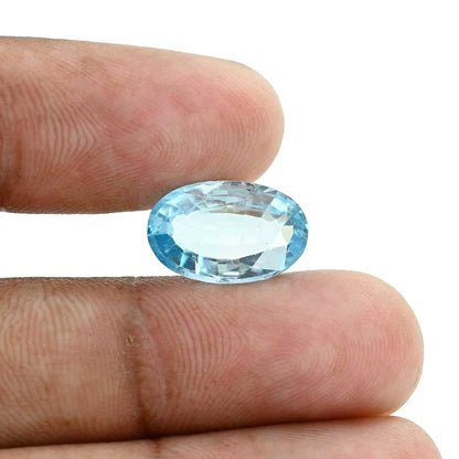 Blue Zircon 8.52 Carat