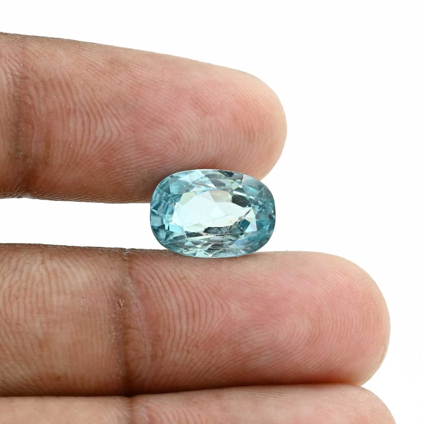 Blue Zircon 8.77 Carat