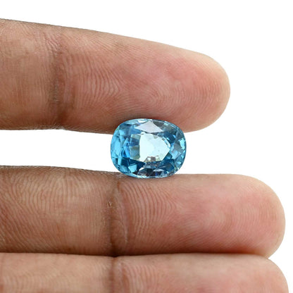 Blue Zircon 6.85 Carat