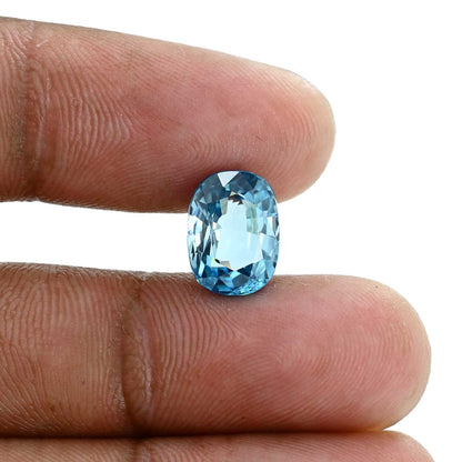 Blue Zircon 6.5 Carat