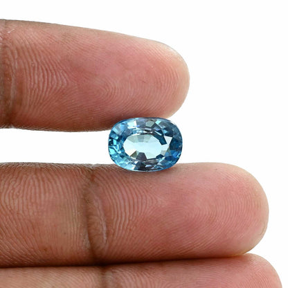 Blue Zircon 6.5 Carat