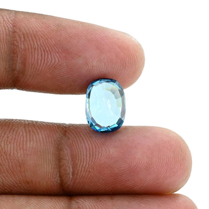 Blue Zircon 6.5 Carat